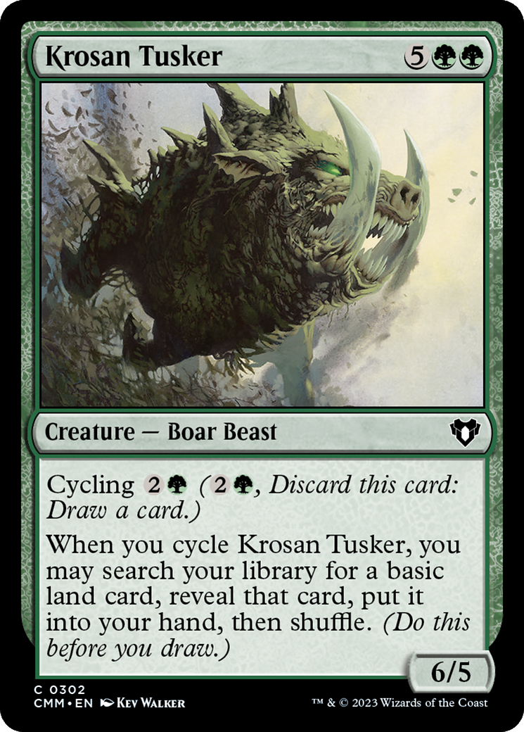 Krosan Tusker (302) - Commander Masters