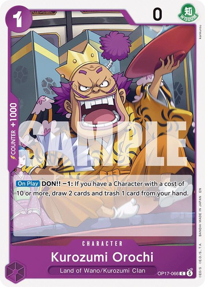 Kurozumi Orochi (OP17-066)