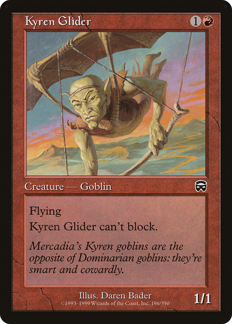 Kyren Glider (196) - Mercadian Masques