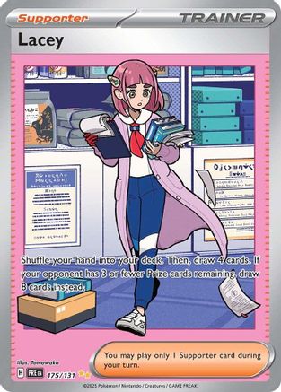 Lacey (Alternate Full Art) (175) Holofoil - Prismatic Evolutions