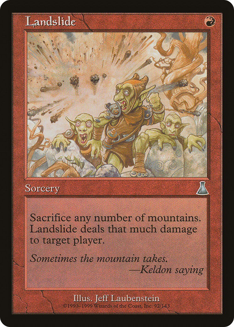 Landslide (092) - Urza's Destiny