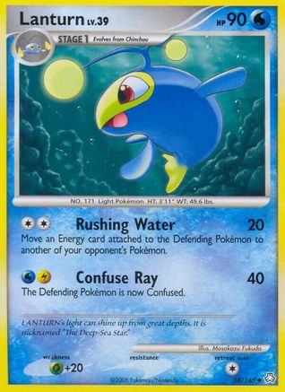 Lanturn (58) Reverse Holofoil - Legends Awakened