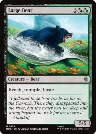 Large Bear (159) - The Hobbit
