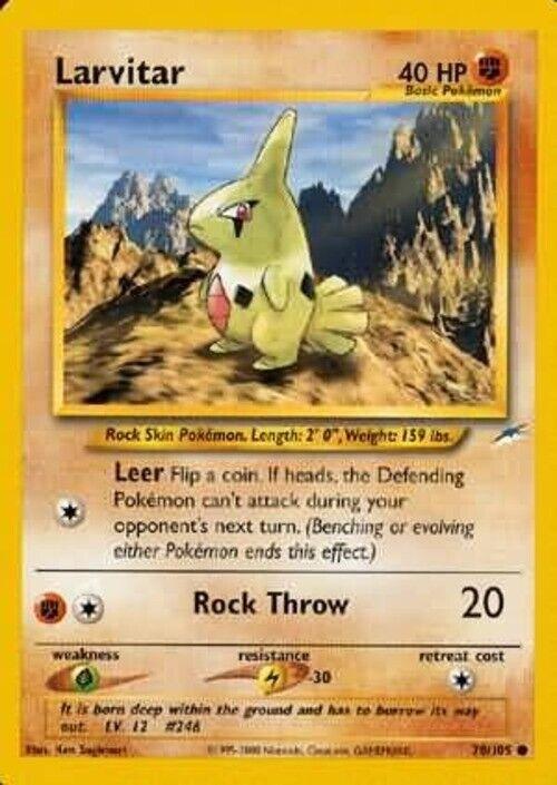 Larvitar (70) (Unlimited) - Neo Destiny