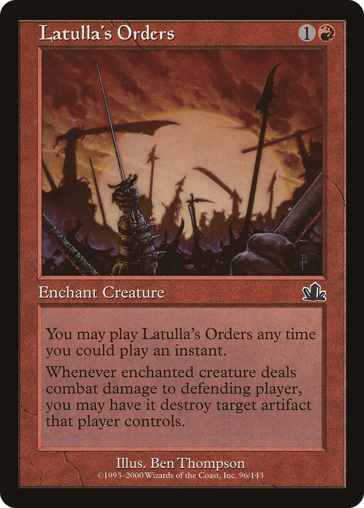 Latulla's Orders (096) Foil - Prophecy