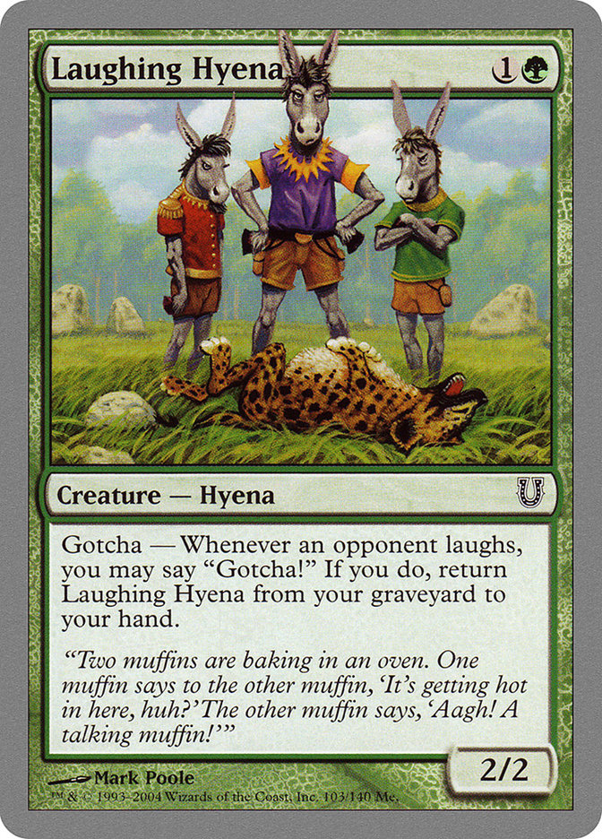 Laughing Hyena (103) Foil - Unhinged