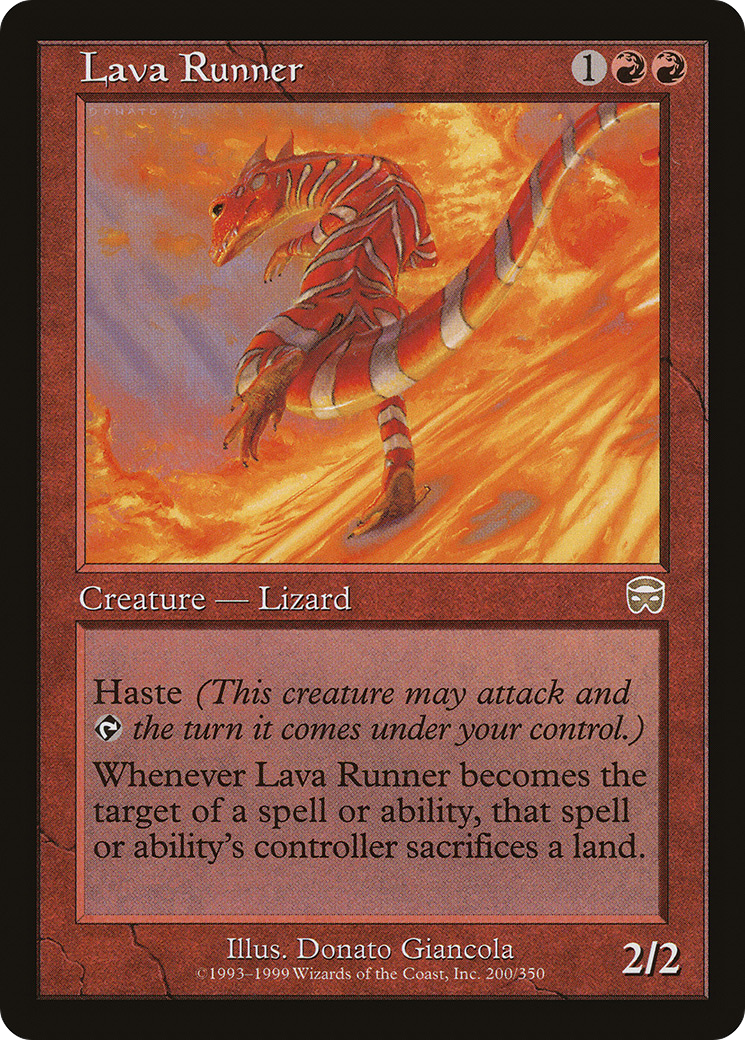 Lava Runner (200) Foil - Mercadian Masques