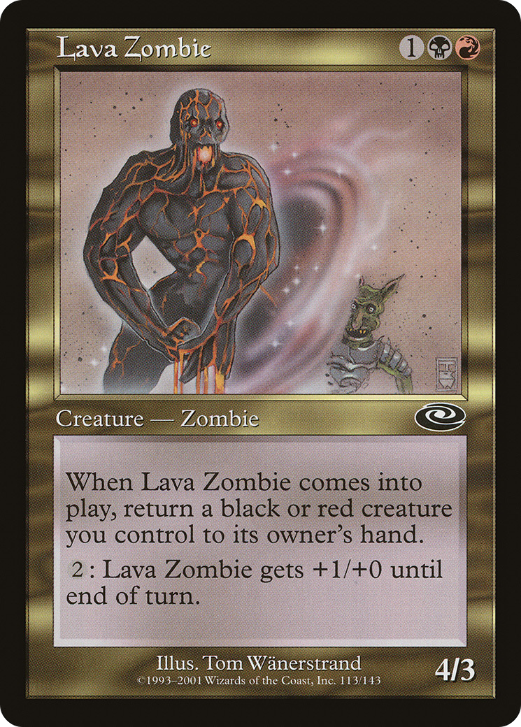 Lava Zombie (113) Foil - Planeshift