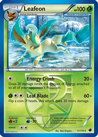 Leafeon (Team Plasma) (11) - Plasma Freeze