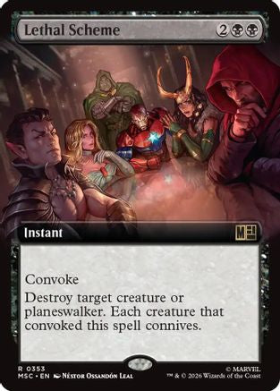 Lethal Scheme (Extended Art) (353) - Commander: Marvel Super Heroes