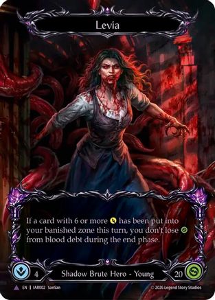Levia (Marvel) (IAR002) Cold Foil - Usurp the Shadow Throne
