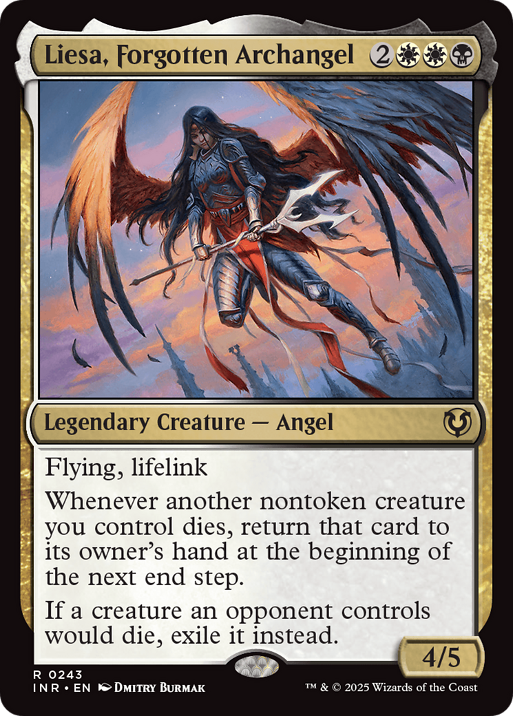 Liesa, Forgotten Archangel (243) Foil - Innistrad Remastered