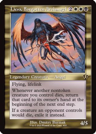 Liesa, Forgotten Archangel (433) Foil - Innistrad Remastered