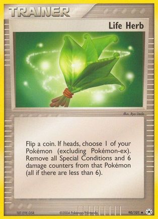 Life Herb (90) Reverse Holofoil - Hidden Legends