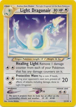 Light Dragonair (22) (Unlimited) - Neo Destiny