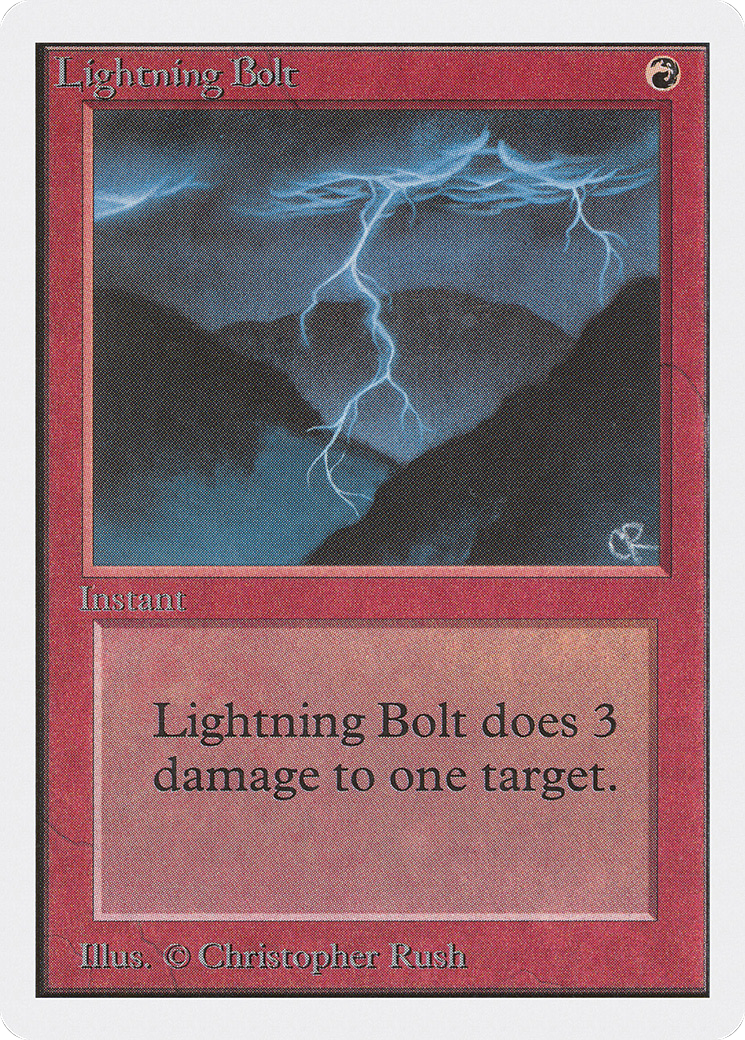 Lightning Bolt - Unlimited Edition