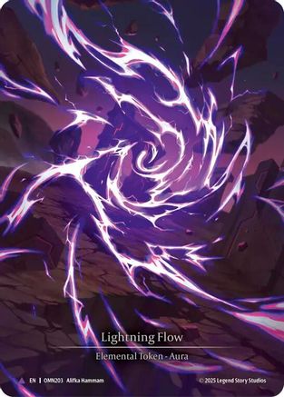 Lightning Flow (A) (OMN203) Cold Foil - Omens of the Third Age