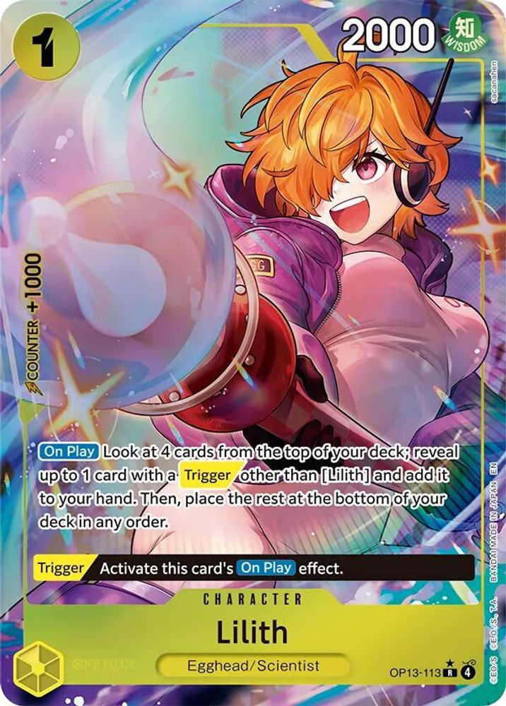 Lilith (Alternate Art) (OP13-113) Foil
