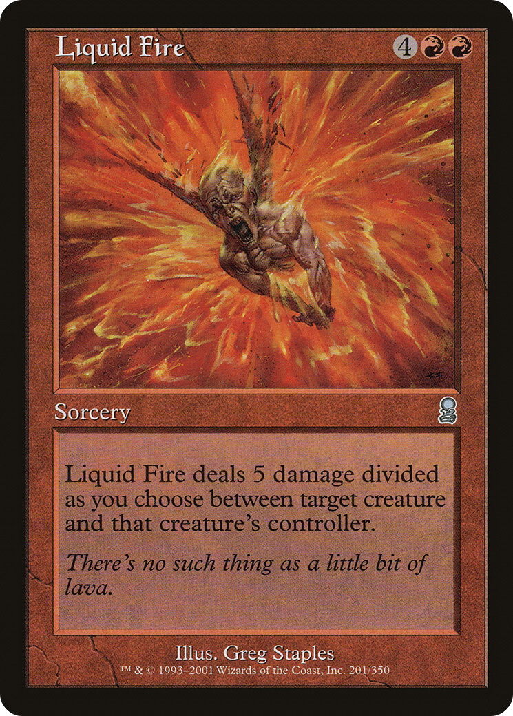 Liquid Fire (201) Foil - Odyssey