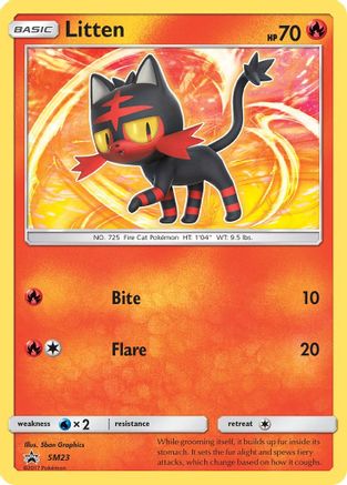 Litten (SM23) Holofoil - Black Star Promos