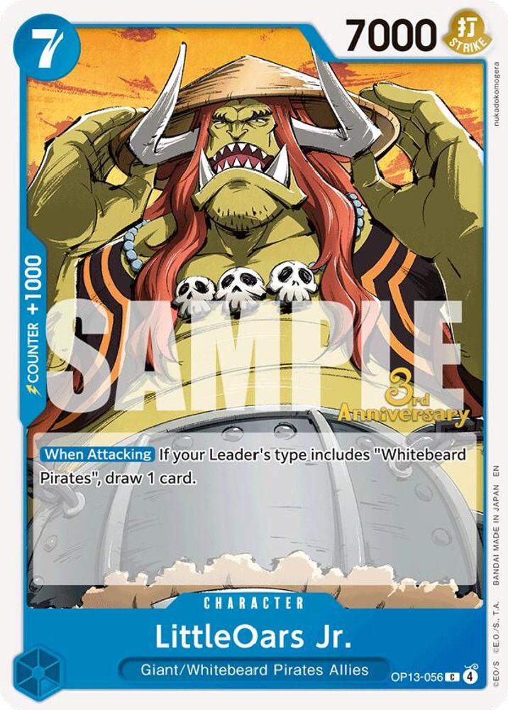 LittleOars Jr. (OP13-056) 3rd Anniversary Tournament Cards