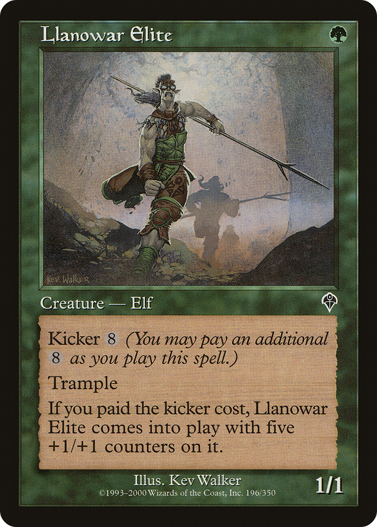Llanowar Elite (196) - Invasion