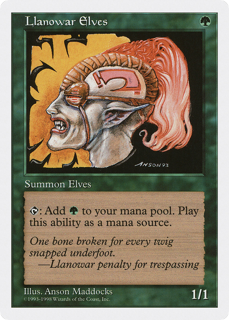 Llanowar Elves (059) - Anthologies