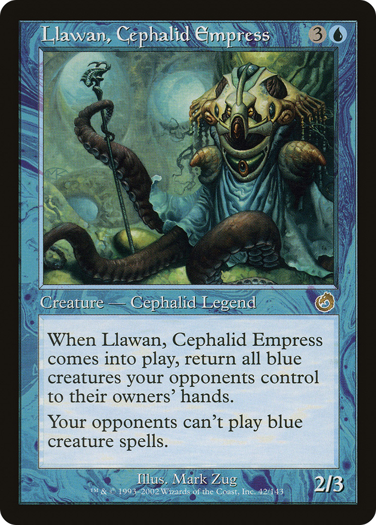 Llawan, Cephalid Empress (042) - Torment