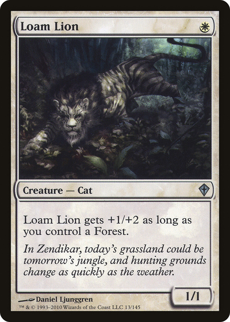 Loam Lion (013) - Worldwake