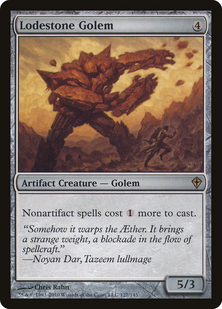 Lodestone Golem (127) - Worldwake