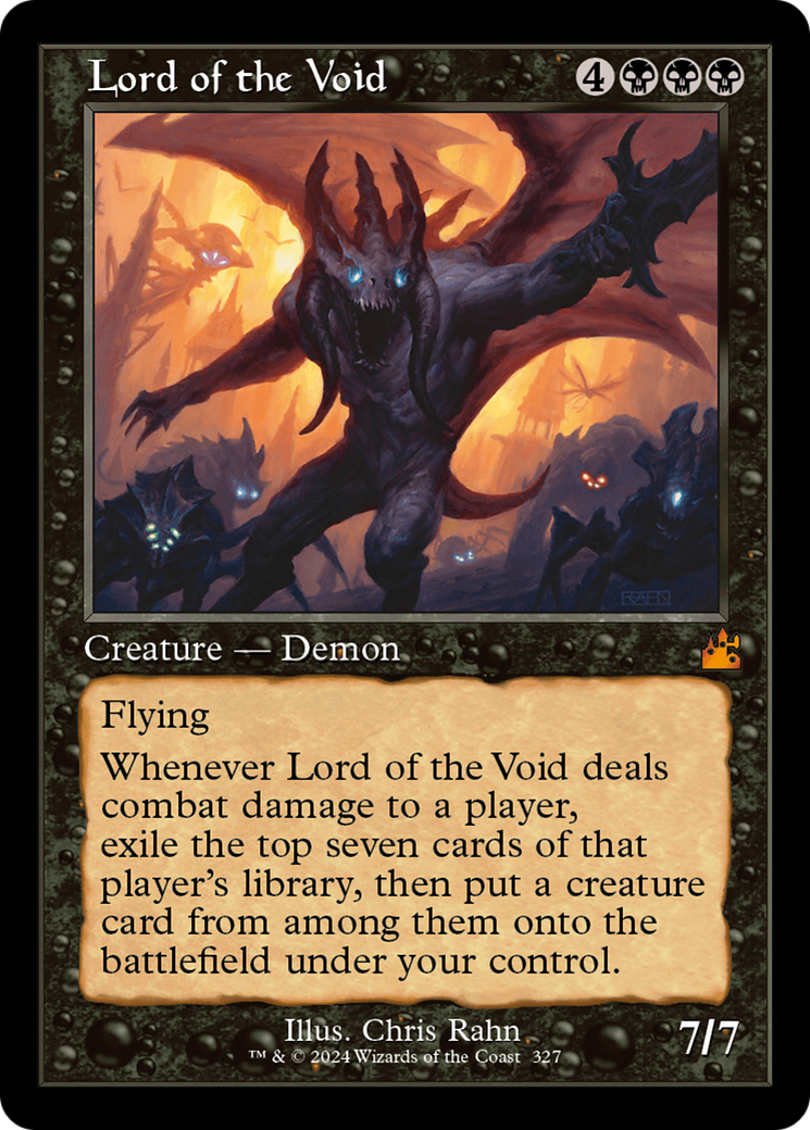 Lord of the Void (Retro) (327) Foil - Ravnica Remastered