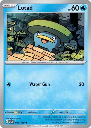 Lotad (35) Reverse Holofoil - Journey Together