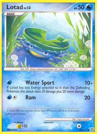 Lotad (92) - Secret Wonders