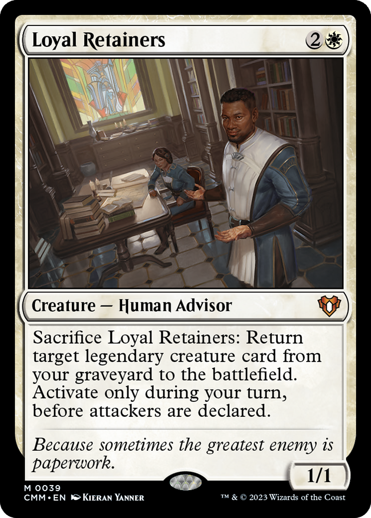Loyal Retainers (039) - Commander Masters