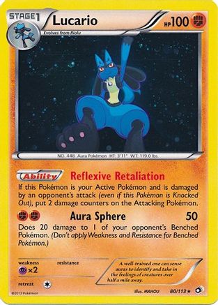 Lucario (Cosmos Holo) (80) Holofoil - Miscellaneous Cards & Products
