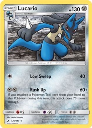 Lucario (Deck Exclusives) (126) - Unbroken Bonds