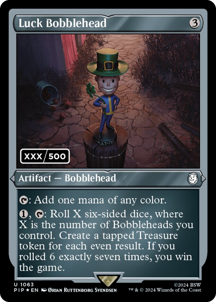 Luck Bobblehead (Serial Numbered) (1063) Foil - Fallout