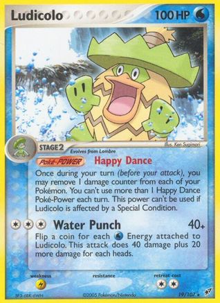 Ludicolo (19) Reverse Holofoil - Deoxys