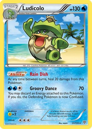 Ludicolo (31) - Plasma Storm