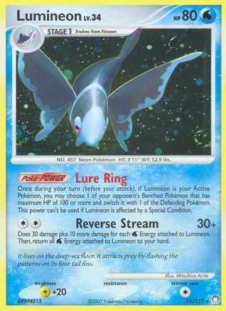Lumineon (11) Holofoil - Mysterious Treasures