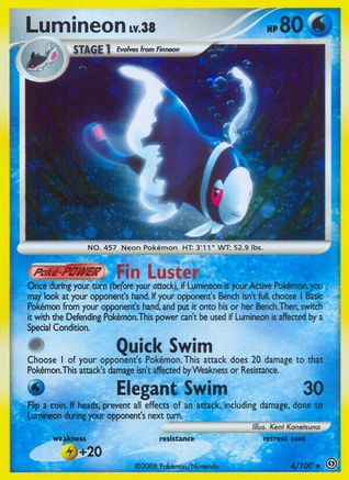 Lumineon (4) Holofoil - Stormfront