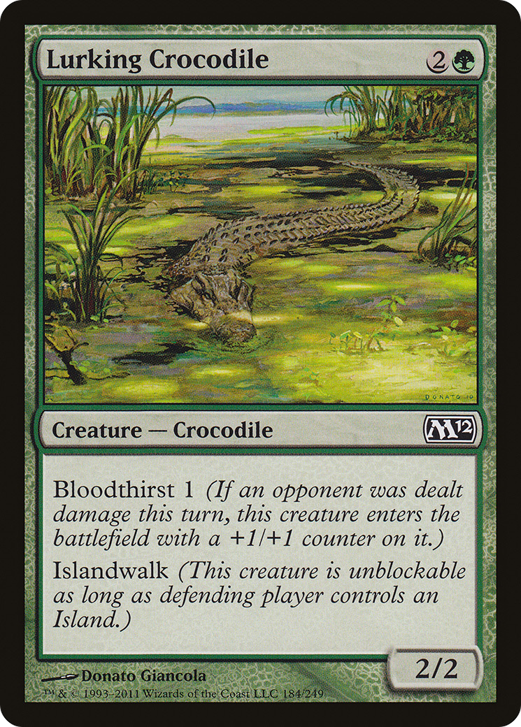 Lurking Crocodile (184) - Magic 2012