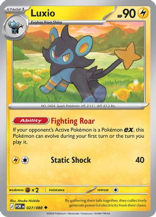 Luxio (27) Reverse Holofoil - Perfect Order