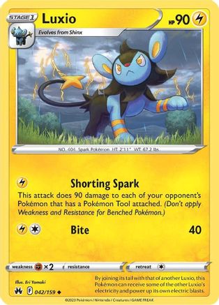 Luxio (42) - Crown Zenith