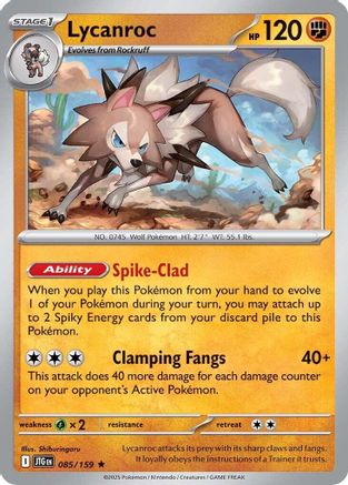 Lycanroc (85) Holofoil - Journey Together