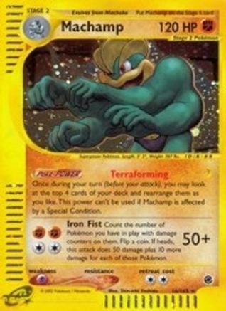 Machamp (16) Holofoil - Expedition