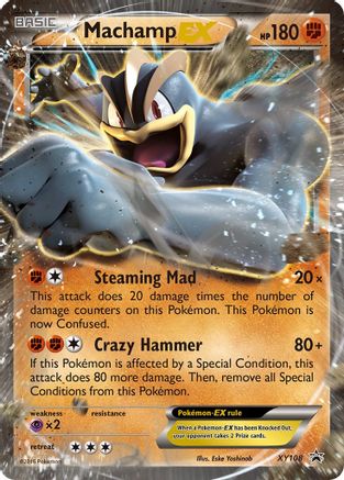 Machamp EX (XY108) Holofoil - Black Star Promos