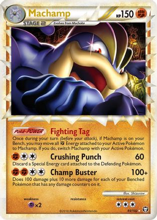 Machamp (Prime) (95) Holofoil - Triumphant