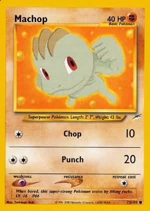 Machop (73) (Unlimited) - Neo Destiny