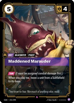 Maddened Marauder (OGS Reprint) (191) - Origins